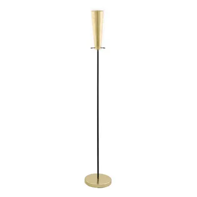 Stojací lampa Eglo Pinto Gold 97655 / E27 / 60 W / 147 cm / černá/zlatá Varianta: ivi1