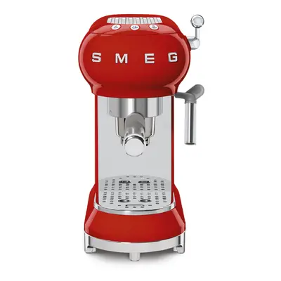 Pákový kávovar Smeg 50's style ECF01RDEU / 1350 W / lesklá červená Varianta: ivi1