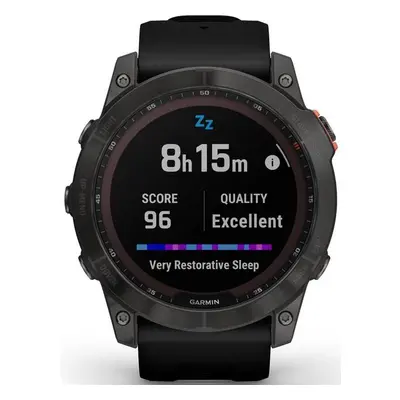 Chytré hodinky Garmin fenix 7X Solar (010-02541-01) / Bluetooth / 1,4" (3,5 cm) displej / černá 