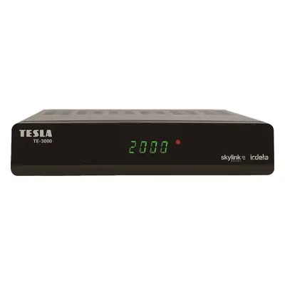 Satelitní přijímač TESLA TE-3000 / DVB-S2 / USB 2.0 / LAN / černá Varianta: ivi1