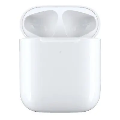 Pouzdro Apple pro AirPods druhé generace (A1938) / bezdrátové nabíjení / bílá Varianta: ivi1