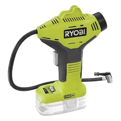 Akumulátorový kompresor Ryobi R18PI-0 / BEZ AKUMULÁTORU A NABÍJEČKY / 18 V / 16 l/min. / černá/z