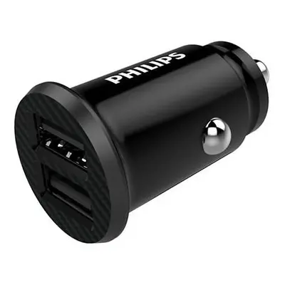 Nabíječka do auta Philips DLP2510/03 / 2 USB-A porty / černá Varianta: ivi1