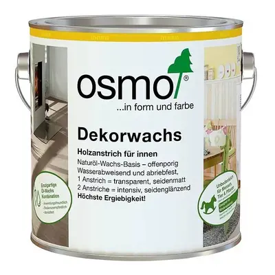 Dekorační vosk Osmo / 750 ml / 24 m²/l / matná bílá Varianta: ivi1