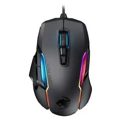 Herní myš Roccat Kone Aimo (ROC-11-820-BK) / RGB / akcelerace 50 G / 16000 DPI / vnitřní paměť 5