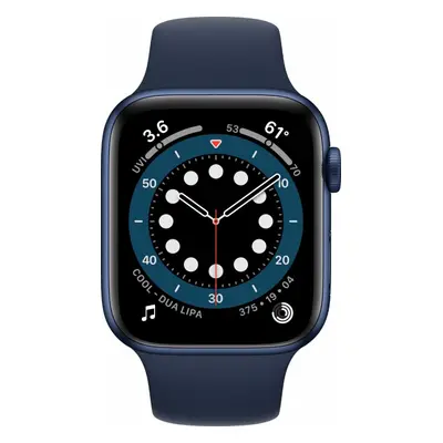 Chytré hodinky Apple Watch Series 6 / 44 mm / 32 GB / GPS + Cellular / Dark marine Varianta: ivi