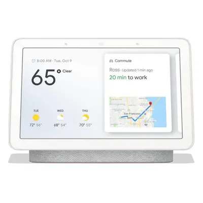 Hlasový asistent Google Nest Hub 1,0 / 7" dotykový displej / Bluetooth / Wi-Fi / hlasové ovládán