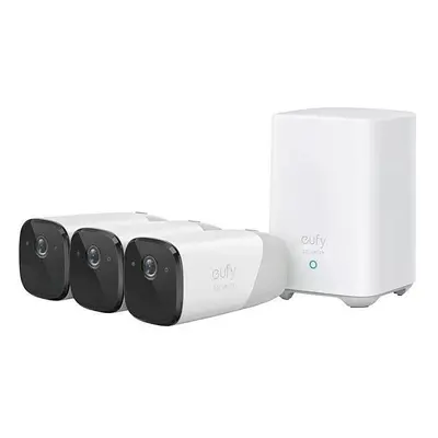 Startovací sada monitorovacích kamer Eufy Cam 2 3 + 1 T8852 / 140° / 13 400 mAh / rozlišení 2K /