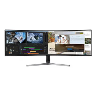 Super ultraširokoúhlý herní monitor Samsung C49RG94SSU (LC49RG94SSUXZG) / 49" (124,5 cm) / 5120 