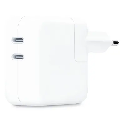 Napájecí adaptér Apple (MNWP3ZM/A) / 35 W / Dual USB-C / bílá Varianta: ivi1