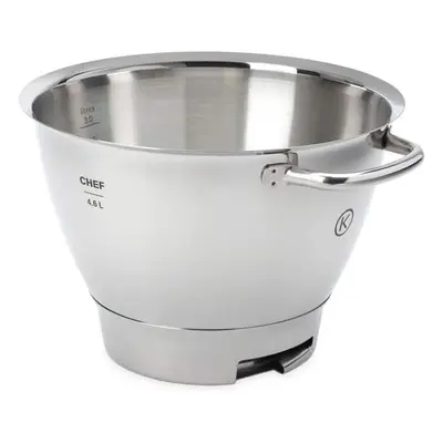 Mísa Chef Titanium / příslušenství ke kuchyňským robotům Kenwood KAT711SS / / 4,6 l / nerezová 