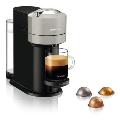 Kapslový kávovar Espresso Krups Nespresso Vertuo Next XN910B / 1500 W / šedá Varianta: ivi2