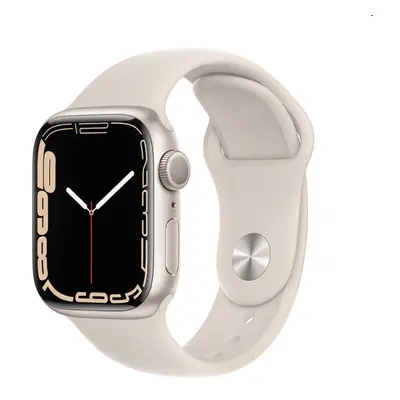 Chytré hodinky Apple Watch Series 7 / 41 mm / 32 GB / GPS / Starlight Varianta: ivi1