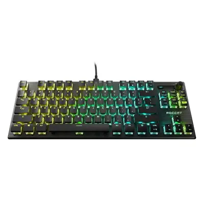 Herní klávesnice Roccat Vulcan TKL AIMO Optical US / USB-A / 1,8 m / RGB podsvícení / černá Vari