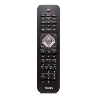 Univerzální dálkový ovladač Philips SRP5016/10 / dosah 10 m / 2× AAA baterie / černá Varianta: i