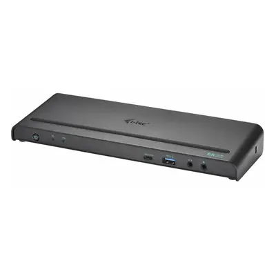 Univerzální dokovací stanice i-tec CATRIPLE4KDOCKPD / USB-C / USB-A 3.0 / černá Varianta: ivi1