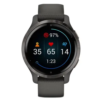 Chytré hodinky Garmin Venu 2S 010-02429-10 / 40 mm / GPS / Slate/Gray Band Varianta: ivi1