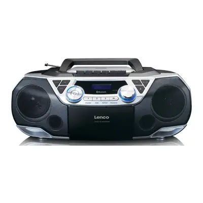 Přenosné rádio Lenco SCD-120SI / 2" / MP3, WMA / Bluetooth / černo-stříbrná Varianta: ivi5