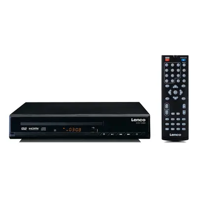 DVD přehrávač Lenco DVD-120BK / LED displej / CD/DVD/USB / černá Varianta: ivi8