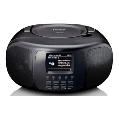 Radiopřijímač Lenco SCD-6000BK / 4 W / 2,4" / černá Varianta: ivi1