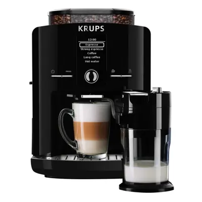 Automatický kávovar Espresso Krups EA829810 / 1450 W / 15 bar / LCD displej / černá Varianta: iv