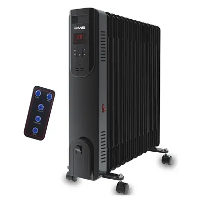 Olejový radiátor DMS Germany OR-13B / 2500 W / do 30m2 / černá Varianta: ivi1