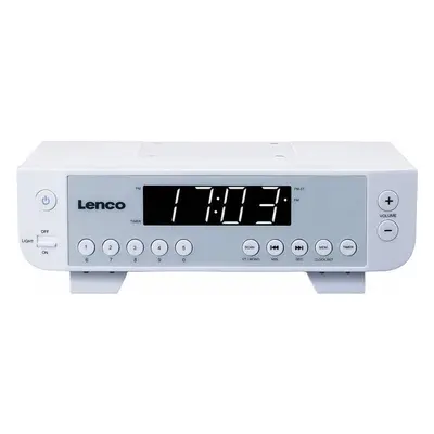 Kuchyňské rádio Lenco KCR-11 / 5 předvoleb / 2 W RMS / FM / bílá Varianta: ivi2