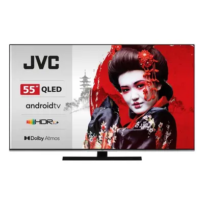 Smart televize JVC LT-55VAQ7235 / QLED / 3840 × 2160 px / 55" (139 cm) / 4K Ultra HD / černá Var