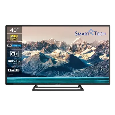 LED televize Smart Tech 40FN10T3 / Full HD / 40" (101 cm) / 1920 x 1080 px / černá Varianta: ivi