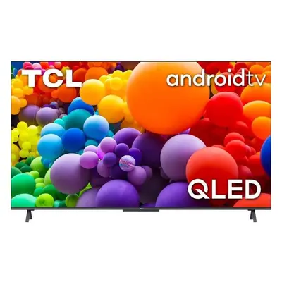 Smart televize TCL 55C725 / 55" 139 cm / OS Android TV / 4K UHD / QLED / stříbrná Varianta: ivi0