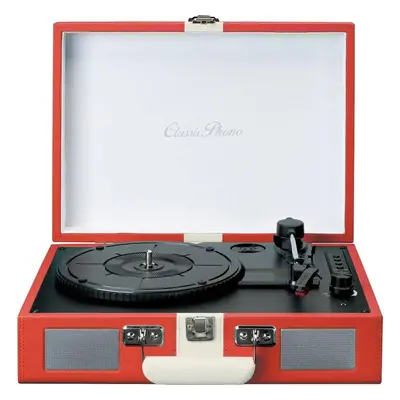 Gramofon Lenco TT-110RDWH / 33/45/78 ot./min. / červená Varianta: ivi6