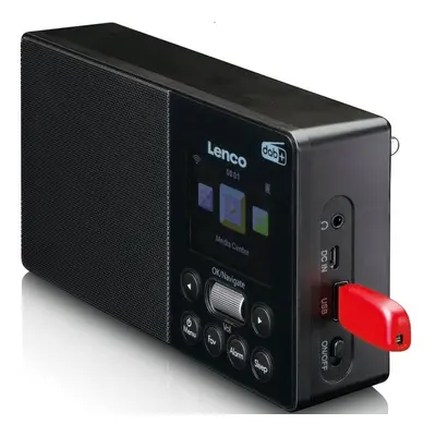 Internetové rádio Lenco PIR-510BK / DAB+/FM / černá Varianta: ivi1