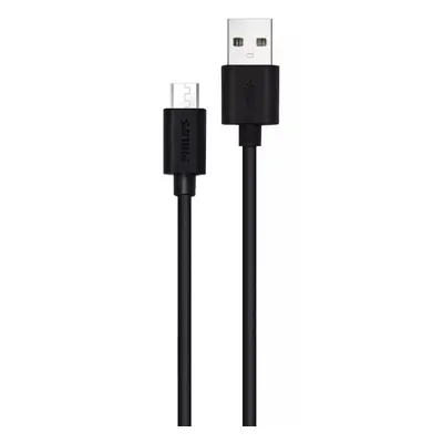 Kabel Philips DLC3104U/03 / USB-A/micro USB / 1,2 m / černá Varianta: ivi2