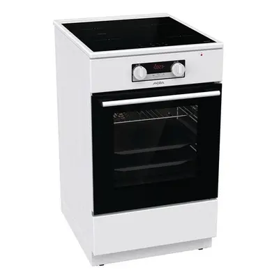 Indukční sporák Mora I 8688 BW / 70 l / 4 varné zóny / 10,5 kW / bílá Varianta: ivi1