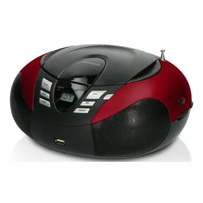 Přenosné rádio Lenco SCD-37 USB / Stereo 2.0 / LCD 0,85" / Red Varianta: ivi1