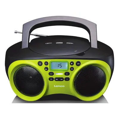 Rádio Lenco SCD-200LM / FM / CD / MP3 / 2 W / zelená Varianta: ivi1