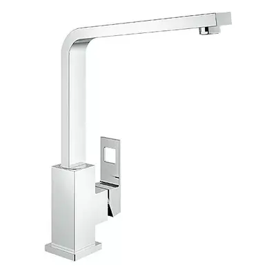 Dřezová páková baterie Grohe Eurocube / rozsah otáčení 360° / výška 30 cm / L výtok / keramická 