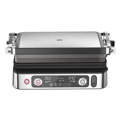 Elektrický kontaktní gril Braun Multigrill 9 Pro CG9167 / 2200 W / stříbrná/černá Varianta: ivi1