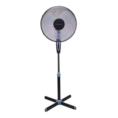 Stojanový ventilátor BEPER / O 40cm / 3 rychlosti / oscilace / osvětlení / 35 W / černá Varianta