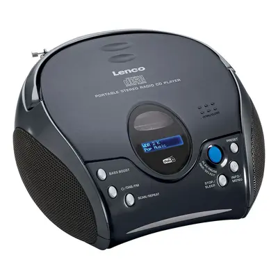 Rádio Lenco SCD-24DAB BK / Bluetooth / CD / DAB+ Varianta: ivi1