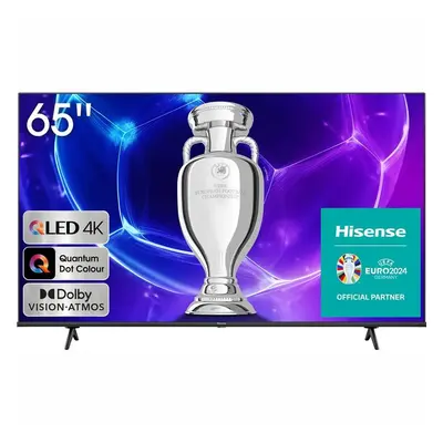 Smart televize Hisense 65E7KQ / QLED / 3840 × 2160 px / 65" (164 cm) / 4K Ultra HD / černá Varia