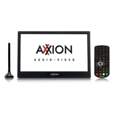 Přenosná LCD televize Axxion AXX-1028 / LED / 10" (25,4 cm) / 8 W / 1024 x 600 px / 16:9 / DBV-T