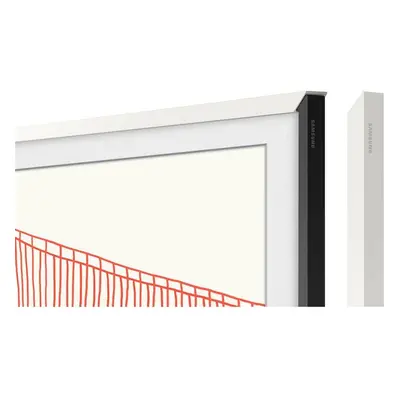 Výměnný rámeček Samsung pro Frame TV / úhlopříčka 65" (165 cm) / 2021 / rovný design / bílá Vari