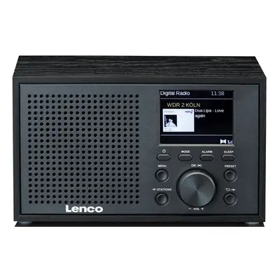 Lenovo Radiopřijímač Lenco DAR-017BK / 3 W / 2,4" / černá Varianta: ivi1