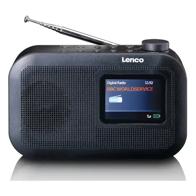 Přenosné rádio Lenco PDR-026BK / DAB+/FM / Bluetooth / černá Varianta: ivi2