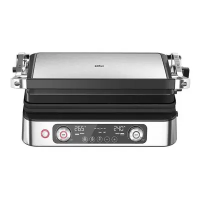 Elektrický kontaktní gril Braun Multigrill 9 Pro CG9140 / 3 v 1 / 2200 W / max. 265 °C / černá/n