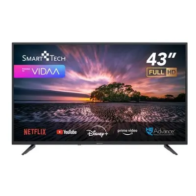 Smart televize Smart Tech 43FV10T1 / D-LED / 1920 x 1080 px / 43" (109 cm) / Full HD / černá Var