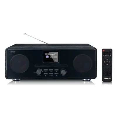 Rádio Lenco DAR-061BK / 2,8" (7,1 cm) barevný TFT LCD displej / DAB+/FM / 20 W / černá Varianta: