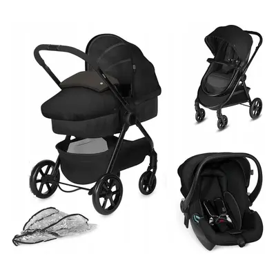 Kočárek 3v1 Cybex Cbx Onida Flex / 3 v 1 / 5 bodové pásy / černá Varianta: ivi2