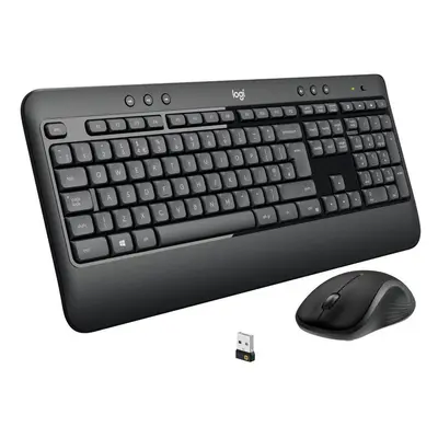 Klávesnice s myší Logitech Advanced MK540 (920-008675) / DE / optický senzor / 2,4 GHz / černá V